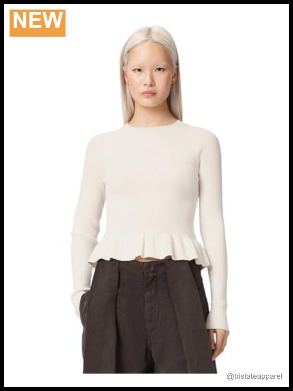 Jas Jumper Crew Neck Long Sleeve Pullover Sweater